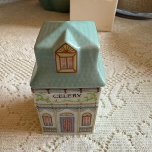 Lenox Spice Village Porcelain House celery